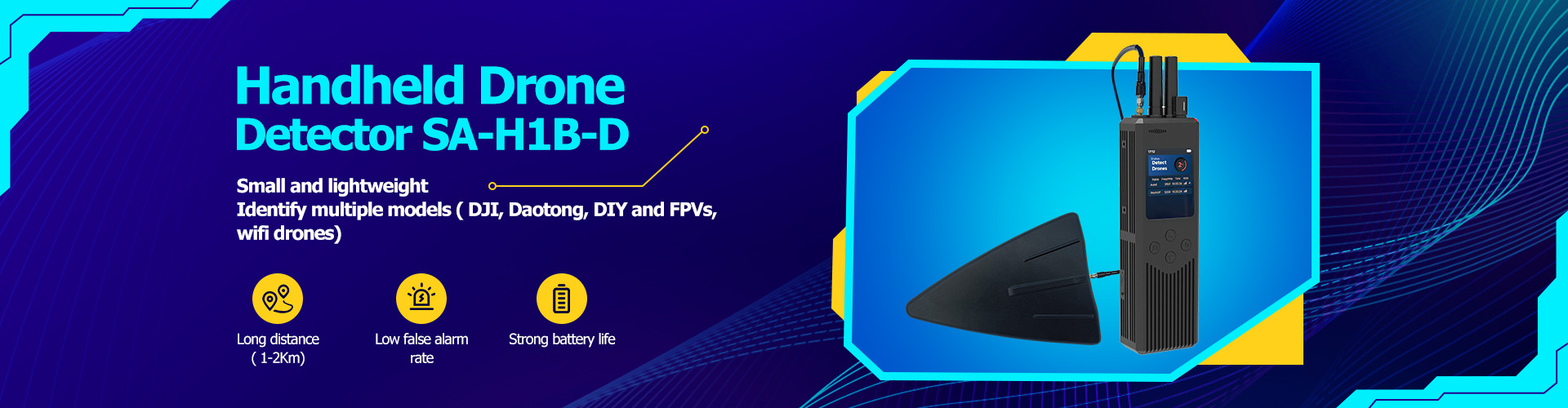 کیفیت ماژول مزاحم ضد هواپیماهای بدون سرنشین کارخانه