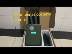 مسدود کننده سیگنال تلفن همراه دستی با حداکثر 28 کانال، شعاع 25 متر، و 80 دقیقه عمر باتری
