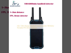 H2L 1.5Km Range دستگیر Drone Locator 100-6Ghz قابل حمل FPV Drone Detector