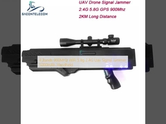 4 باند 900MHz وای فای 5.8g 2.4G Uav Signal Jammer 5000mAh دستگیر