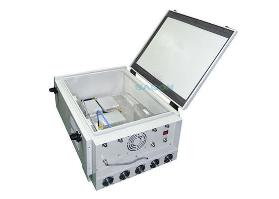 VHF UHF ماشین نصب جمر 6 باند 350w قدرت بالا برای پلیس