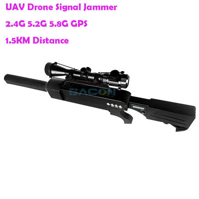 DJI فانتوم 65w GPS 5.2G 5.8G اسلحه بدون سرنشین سیگنال Jammer