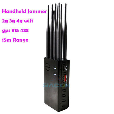 وای فای قابل حمل 8 باند 2G 3G 4G GPS اختلال سیگنال سلولی سامسونگ سیگنال موبایل