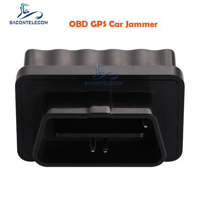 ISO9001 سبک وزن GPS ماشین Jammer L1 L2 15m OBD تلفن همراه Scrambler