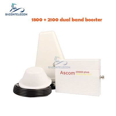 1800mhz 2100mhz تقویت کننده دو باند AGC B1 B3 Ascom 8000sqm