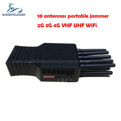 10 وات قدرت 10 آنتن 20 متر شعاع سیگنال قابل حمل سامسونگ دستی GPS WiFi Blocker