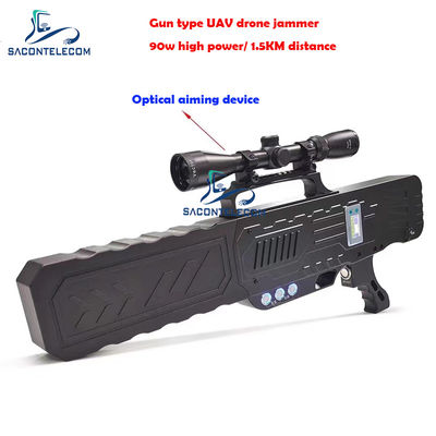 دستگاه ضد رطوبت دستي 2.4G 5.8G GPS 90w قدرت 2KM فاصله