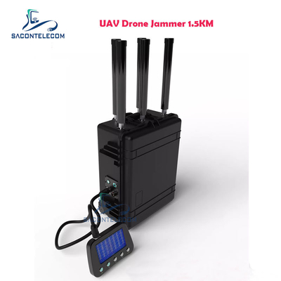 ضد آب بدون سرنشین بدون سرنشین سامسونگ IP55 1.5km Manpack ساخته شده در باتری