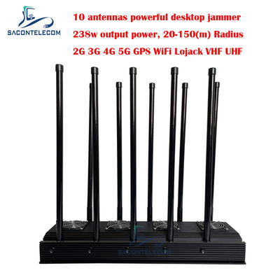 10 کانال سامسونگ سیگنال تلفن همراه 238w قدرت بالا برای 5G وای فای GPS Lojack VHF UHF
