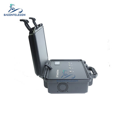 3 باند جمر سیگنال درون قابل حمل وای فای GPS 65w چمدان UAV