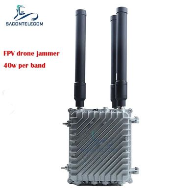 3 کانال 120 وات قدرتمند FPV Drone Jammer قابل حمل UAV FPV Jammer Blocker