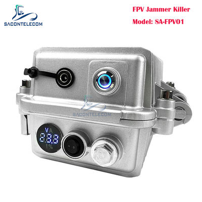 دستگاه جمر پهپاد دستی 50 وات پرقدرت قابل حمل با قابلیت مسدودسازی سیگنال FPV 2.4G