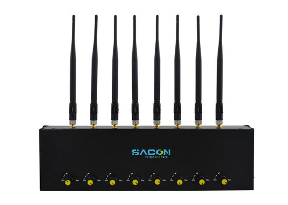 8 آنتن 20W تنظیم کننده سیگنال خروجی Jammer بلاک تلفن همراه برای 3G 4G WiFi GPS