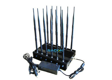 12 باند محدوده سیگنال واکی تاکی جمر 135MHz - 5800MHz با رطوبت 5٪ - 95٪