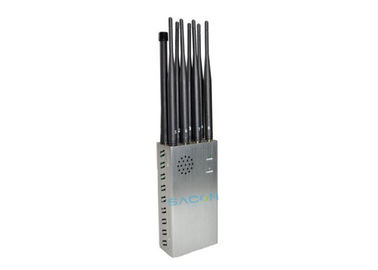 جمر سیگنال 8CH 3G 4G قابل حمل، جمر جمر سیگنال سلول DC12V
