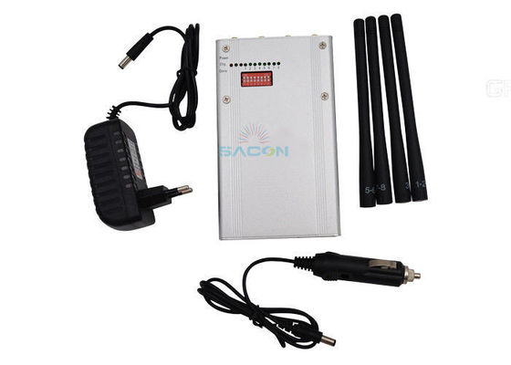 30m Range 8 Bands 6.5W قابل حمل GPS Signal Jammer Blocker برای حریم خصوصی شخصی