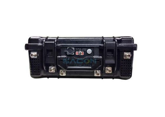 120 متری فاصله طولانی Manpack Jammer با قدرت 90w و 6 آنتن افزایش بالا برای RCIED Jamming