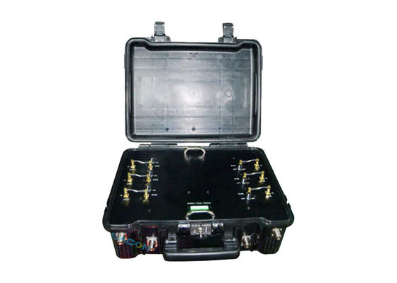 مکس 90 وات با قدرت بالا کمد پشتی جمر 6 کانال برای نیروهای نظامی / تیم های SWAT