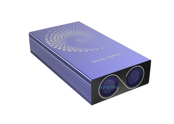 دستگاه مسدود کننده سیگنال تلفن همراه با باتری 6000 میلی آمپر ساعت، شعاع 1.5 متر و زاویه پوشش 90 درجه برای مسدود کردن سیگنال صوتی