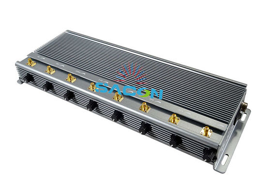 قدرت خروجی ۴۰ وات 5G Jammer Signal با شعاع خنک کننده ۸۰ متر و ۳ فن خنک کننده