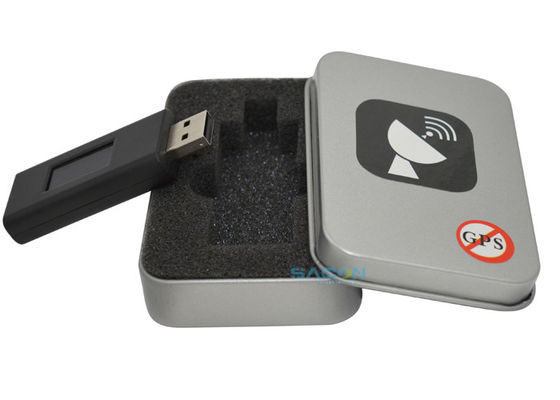 دیسک USB GPS Jammer با آنتن همه جهت وزن سبک 50g و 3-10m Jamming Range