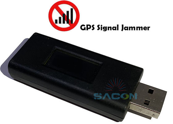 USB Disk GPS Jammer با صفحه نمایش LED و 15m Range Compact Size Signal Blocker
