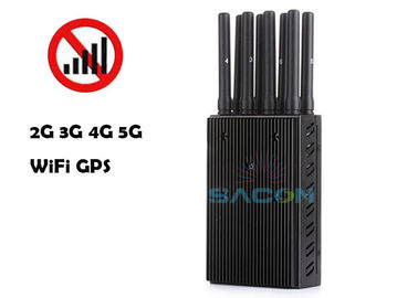 وای فای 2.4G 5.8G GPS 2G 3G 4G 8 باند جمر سیگنال تلفن همراه قابل حمل