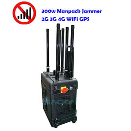 8 باند حمل و نقل وسایل نقلیه نصب شده Jammer استاندارد نظامی 50w هر باند