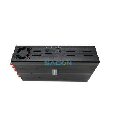 دستگاه جمر سیگنال دستی ۱۰ بانده با شعاع ۲۰ متر برای مسدود کردن تلفن همراه