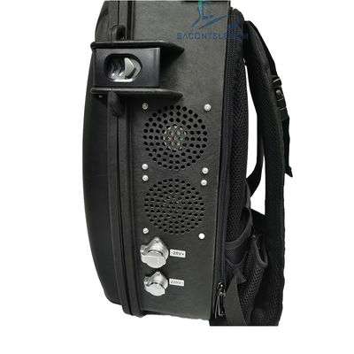 100 وات GPS Wifi Backpack UAV 2.4 کیلومتر بدون سرنشین سامسونگ
