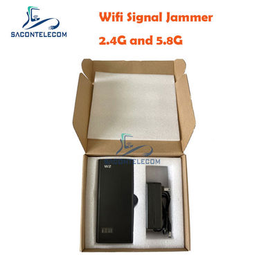 5200mAH 3W گیرنده سیگنال وای فای دستی با 2.4G 5.2G 5.8G فرکانس مسدود کردن و آداپتور برق ماشین