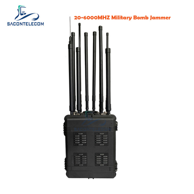 1350w ارتش DDS قافله بمب مزاحم 20 باند 20-6000mhz