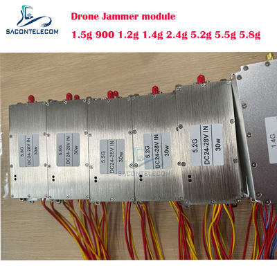 ماژول مسدود کننده RF 1.2G 30W ماژول مسدود کننده ضد پهپاد با فرکانس سفارشی برای دفاع از پهپاد